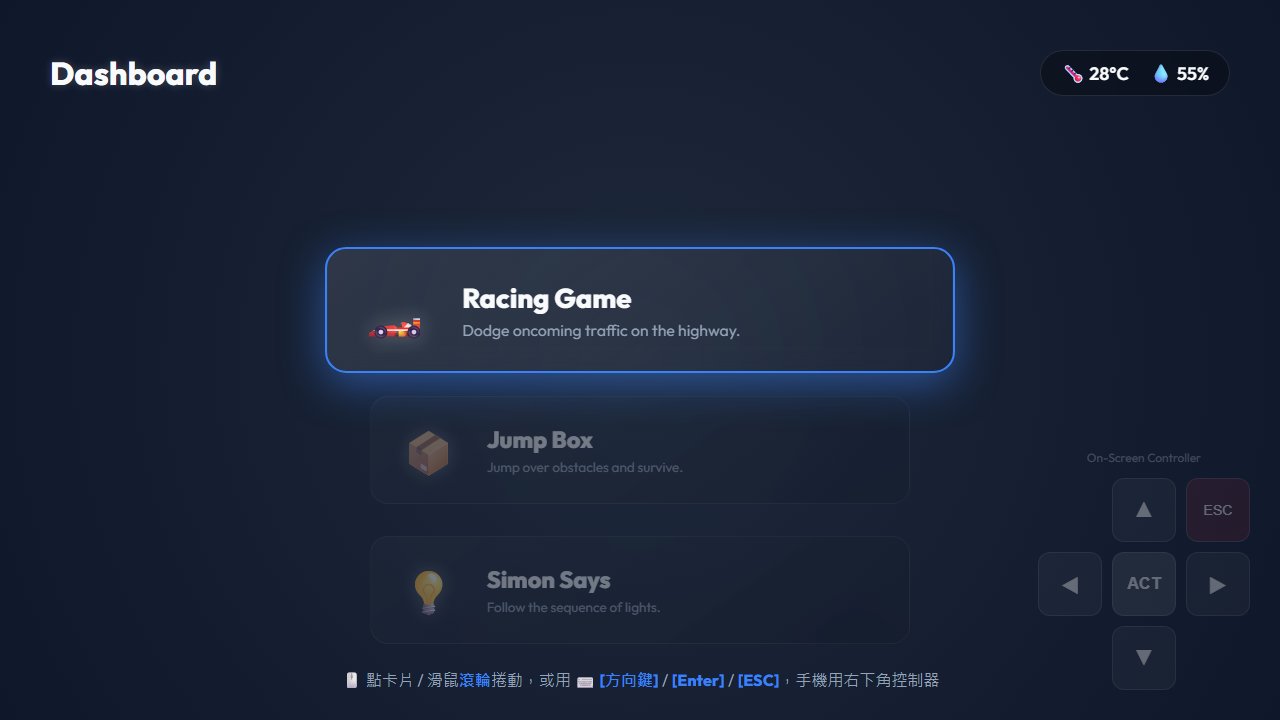作品截圖:ESP32 Ultimate Companion:多合一生活小站
